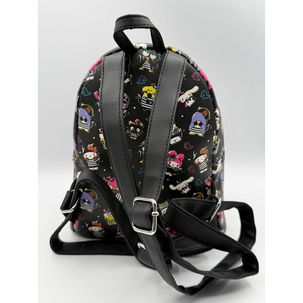 Sanrio Loungefly Halloween Mini Backpack Hello Kitty Kuromi Badtz Maru - Picture 3 of 5